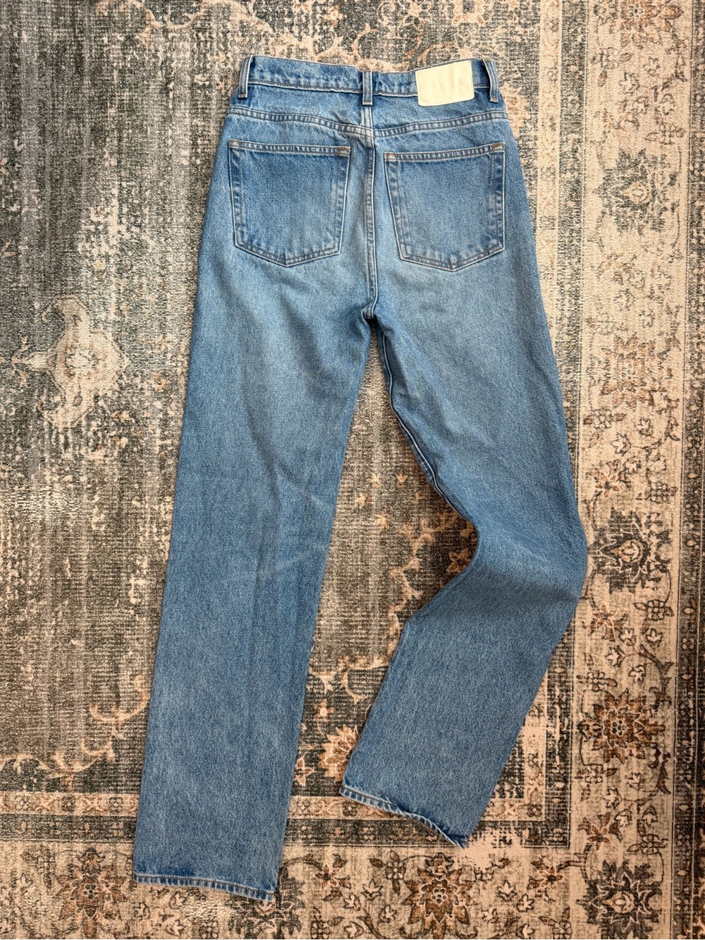 GRLFRND Sara High Rise Straight Jeans in Lenox Hill - Picture 3 of 7